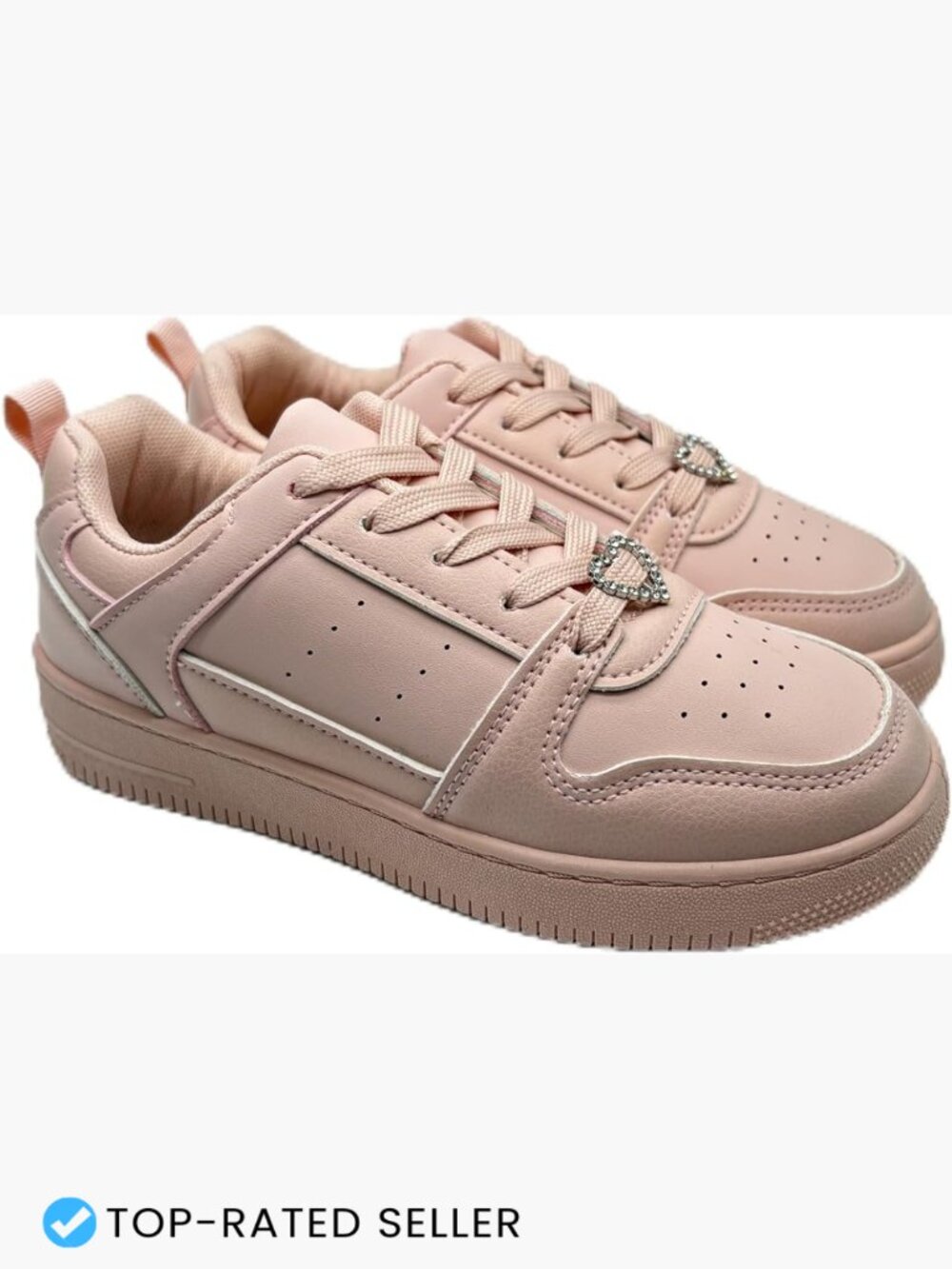 Womens Lace Up Platform Sneakers Comfortable Walking Sport Shoes Retro Style
